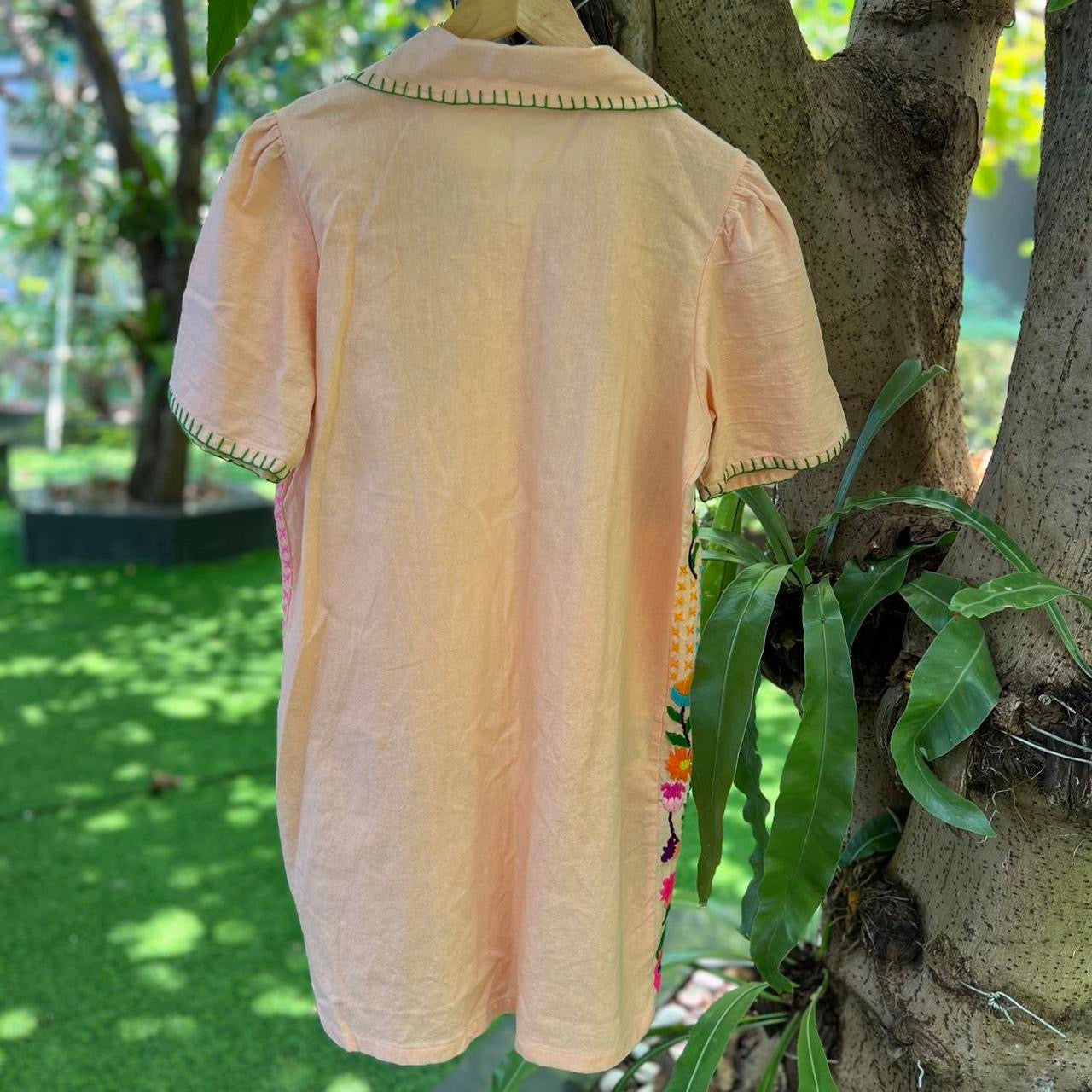 Vintage Thai Hand Embroidered Over Jacket