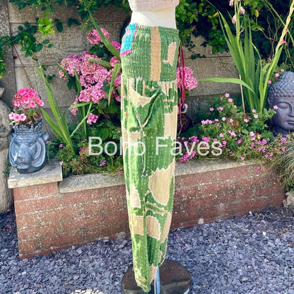 Vintage Kantha Harem Pants