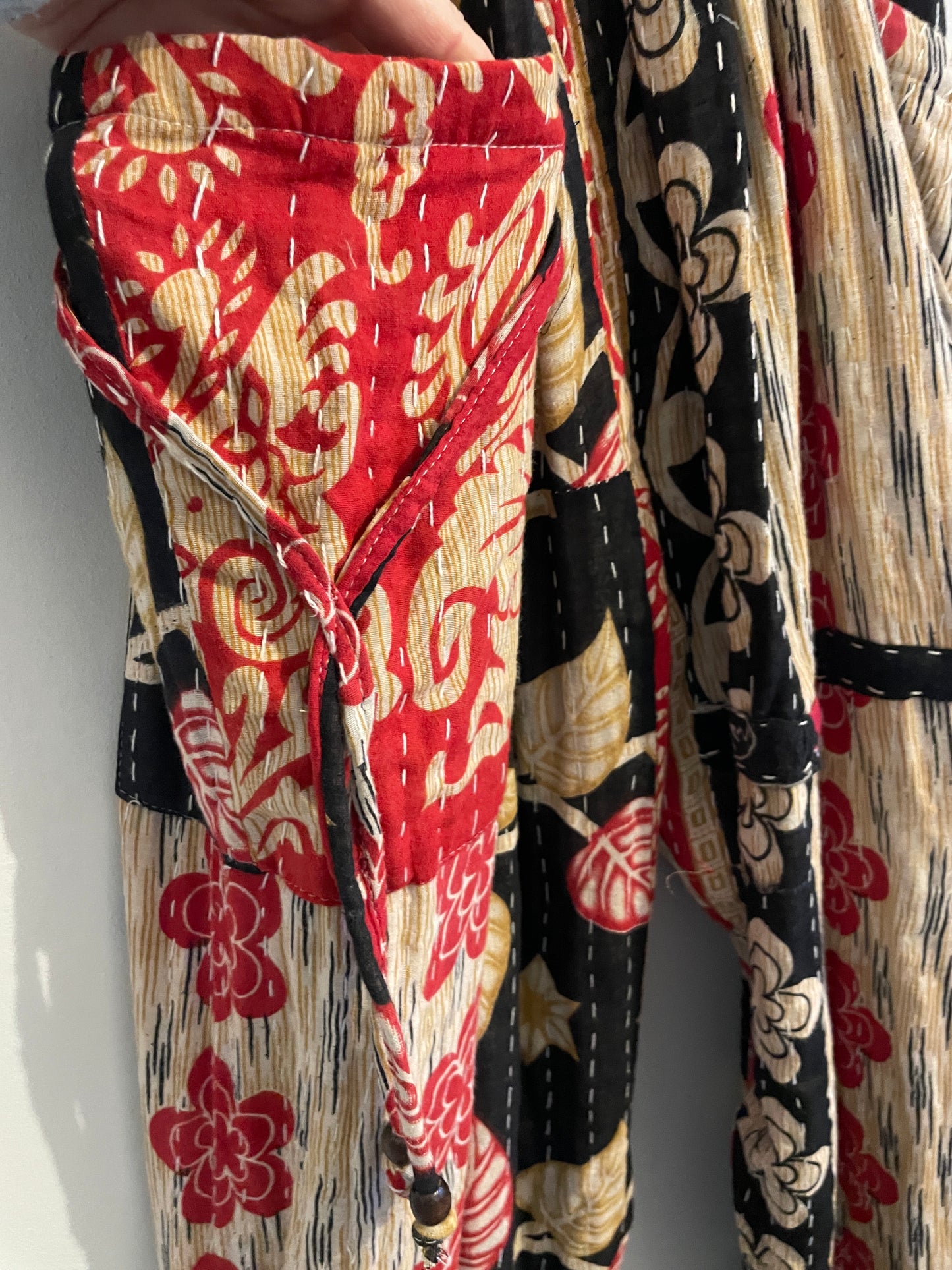 Vintage Kantha Harem Pants