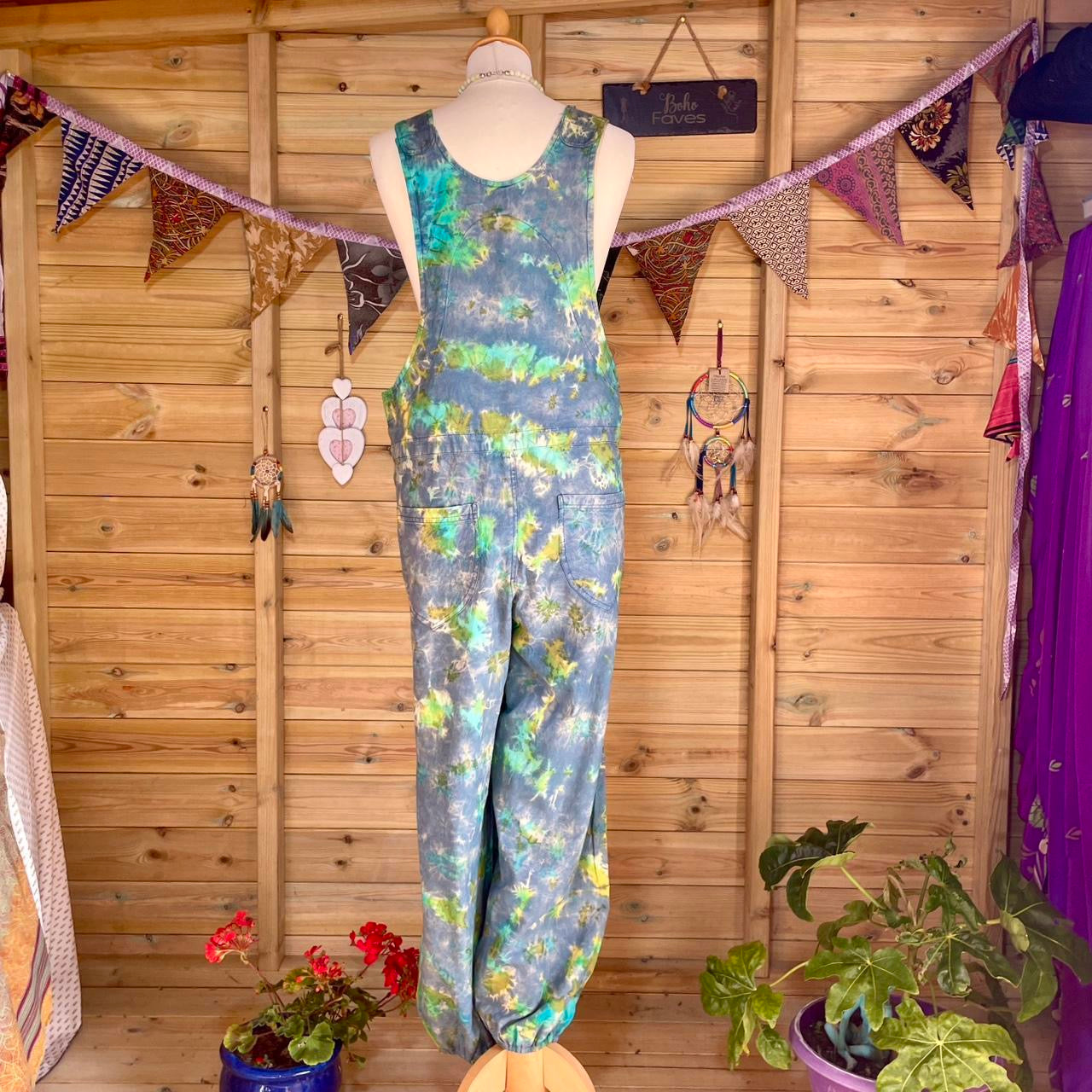 Tie-Dye Dungarees (Classic Cut)