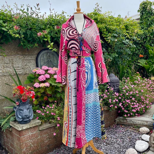 Vintage Indian Kantha Set
