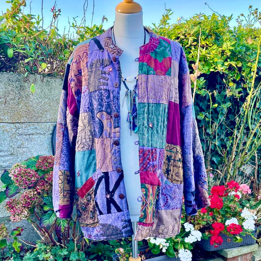 Vintage Indian Patchwork Jacket