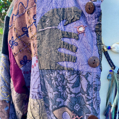 Vintage Indian Patchwork Jacket