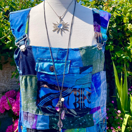 Vintage Patchwork Dungarees