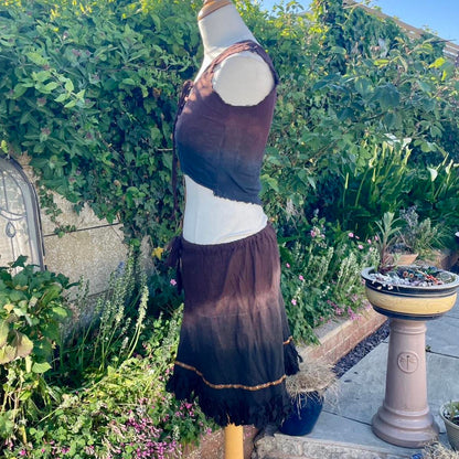 Tie Dye Coord Skirt and Top