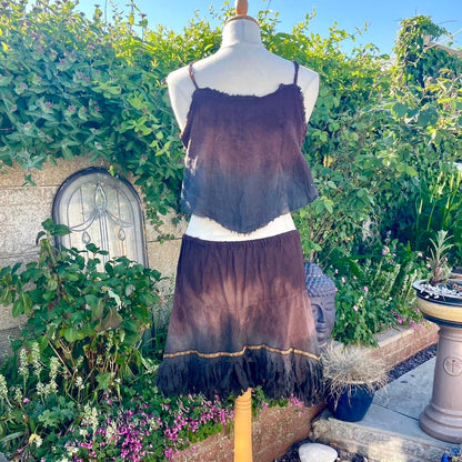 Tie Dye Coord Skirt and Top