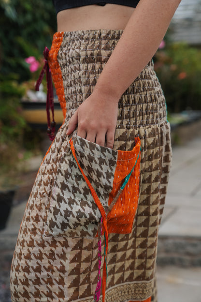 Vintage Kantha Harem Pants