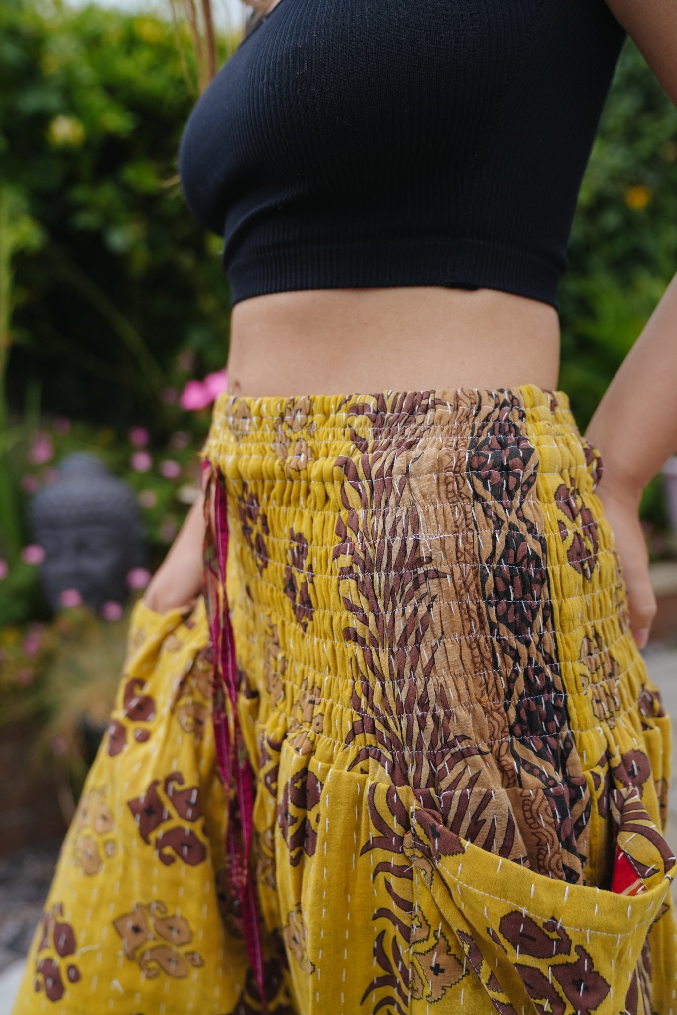 Vintage Kantha Harem Pants