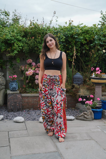 Vintage Kantha Harem Pants