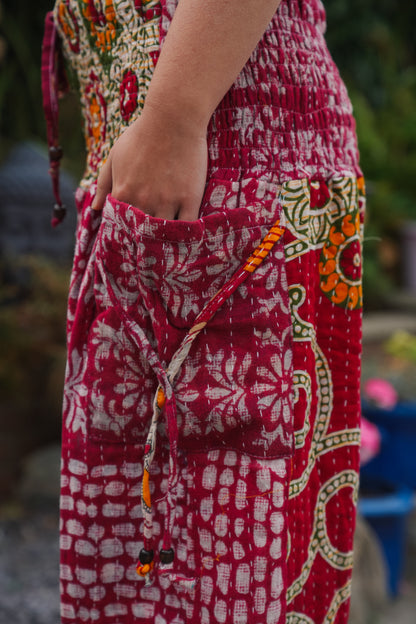 Vintage Kantha Harem Pants