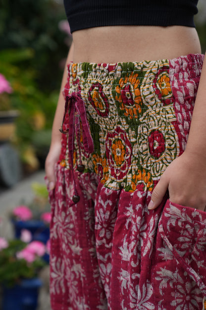 Vintage Kantha Harem Pants